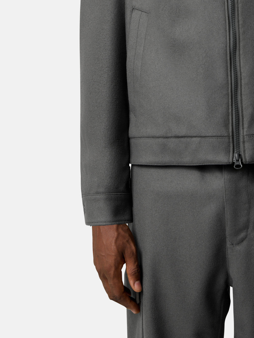 1200027 PERFORMANCE FLANNEL_STONE ISLAND GHOST