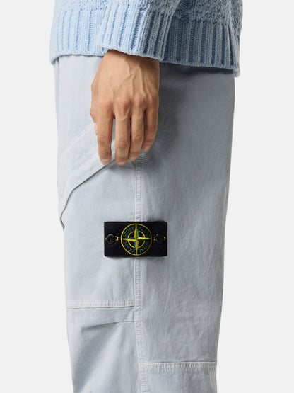 3100036 STRETCH ORGANIC BROKEN TWILL COTTON 'OLD' EFFECT