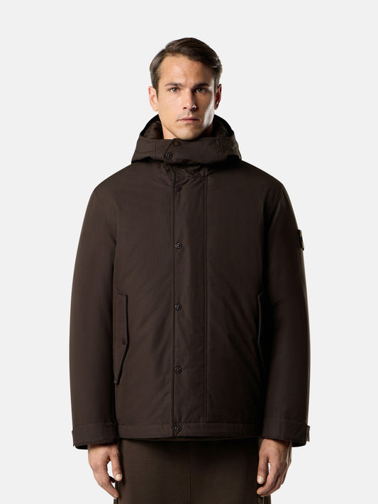 4100105 WEATHERPROOF COTTON CANVAS_STONE ISLAND GHOST