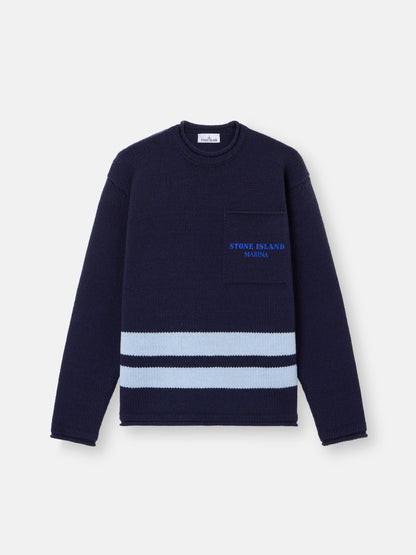 5100029 PURE WOOL_STONE ISLAND MARINA