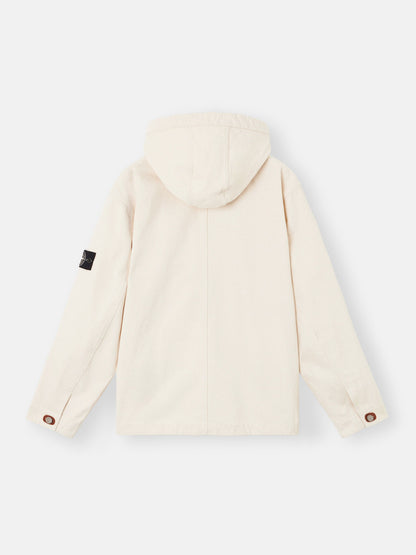 Q100001 NATURAL COTTON GABARDINE_STONE ISLAND RAW BEAUTY