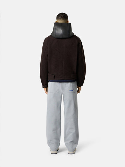 Q100021 FELTED WOOL POLYESTER_STONE ISLAND MARINA