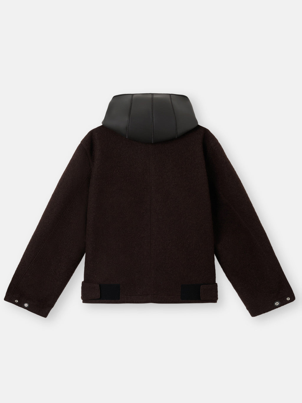 Q100021 FELTED WOOL POLYESTER_STONE ISLAND MARINA